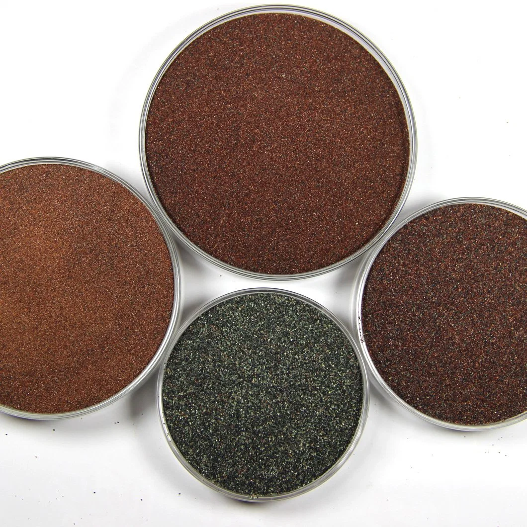 Manufacturers Supply 30 60 80 120 Red Garnet Sand