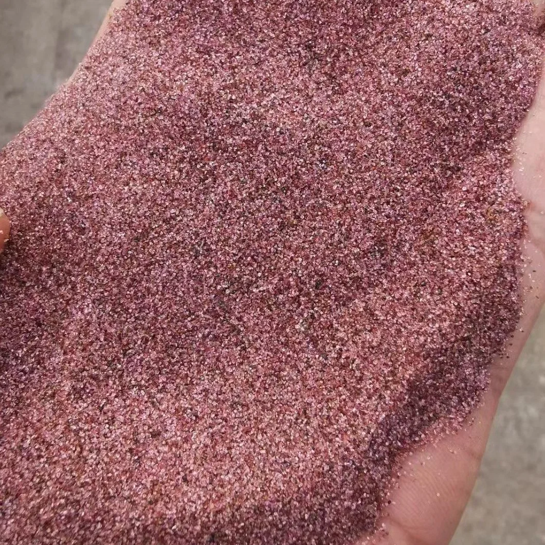 River Garnet 30-60 Mesh Blasting Sand for Machine Rust Cleaning